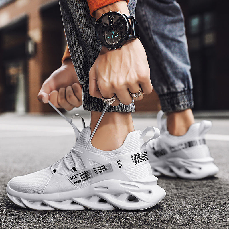 Men's sports and leisure running mesh shoes