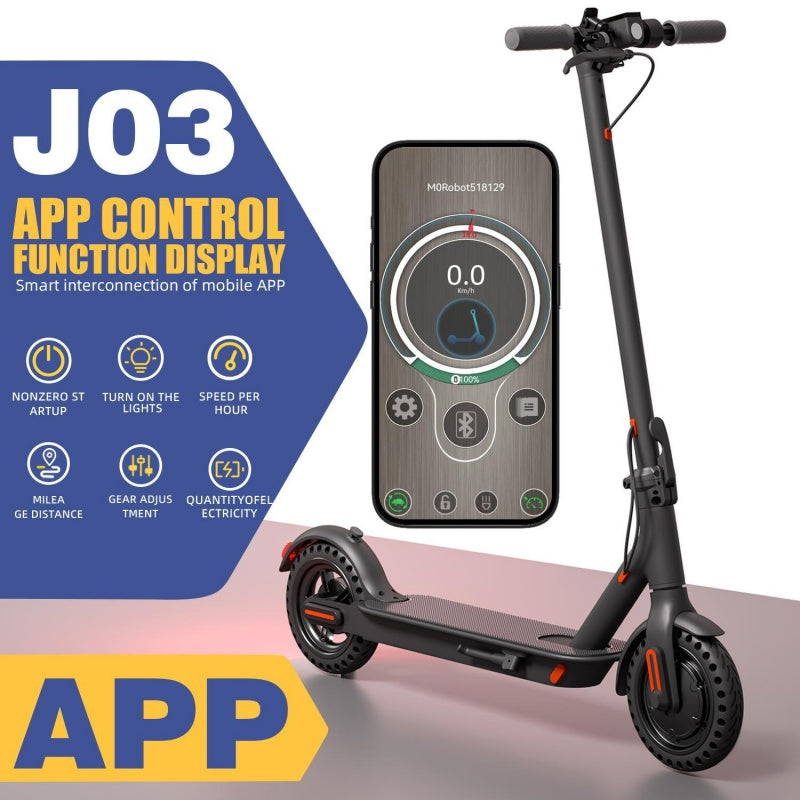 The most popular high-power self-balancing app controls a smart electric scooter.